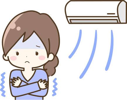 夏に冷えに注意