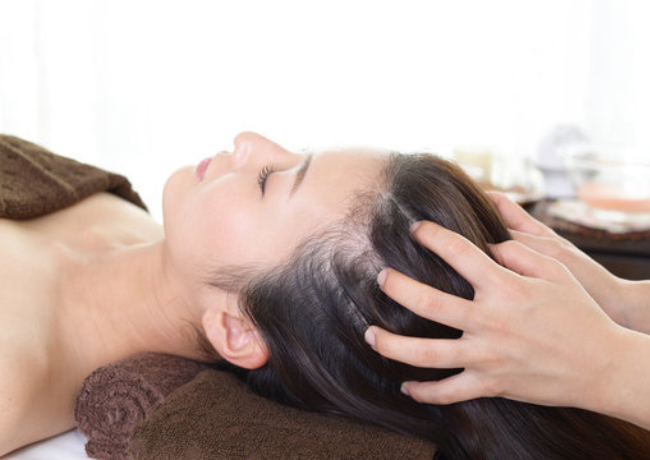 セミドライヘッドスパ