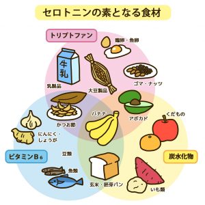 セロトニンのレシピ